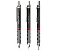 Portemine mécanique rOtring Tikky | corps noir | coffret de 3 portemines (801310)