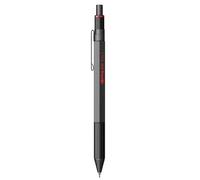 Portemine rotring 600 mecanisme 3 en 1 mine 0,5 mm et stylo-bille grip coloris noir