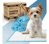 PORTENTUM Alaise pour Chien 60×45 cm 50 unités - 6 Couches absorbantes antifuite - Alèse jetable pour éducation - Tapis Absorbant Chien Anti-odeurs