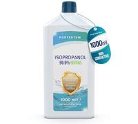 PORTENTUM Alcool Isopropylique 99,9% 1L (pureté maximale) pour l'électronique, nettoyant pour vitres et nettoyage général: dégraissant industriel et nettoyant multi-usages