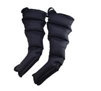 PORTENTUM Bottes pressothérapie jambes avec batterie rechargeable - 8 modes - 3 intensités - USB-C - Télécommande avec écran tactile LCD - Favorise le drainage lymphatique jambes - Sac inclus