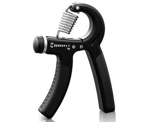 PORTENTUM Hand Grip Strengthener, Appareil de Renforcement du Grip avec Résistance Réglable 5-60kg, Poignee Musculation Avant Bras Main Poignet pour la Rééducation et le Renforcement Musculaire