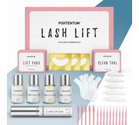 PORTENTUM Kit de Rehaussement de Cils Amélioré 2026, Kit Professionnel Semi-Permanent de Cils à Friser Adapté Pour un Usage en Salon et à La Maison
