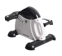 PORTENTUM Pedalier d’Appartement Senior avec écran LCD 6 Fonctions - Mini Velo Bras et Jambes Compact avec résistance réglable et poignée de Transport - Design Portable pour Sport Maison
