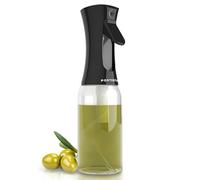 PORTENTUM Pulvérisateur d'huile Premium pour cuisine et friteuse d'air 300 ml Spray Cuisine Anti-goutte, Huile en verre avec distributeur, Accessoires Friteuse sans huile