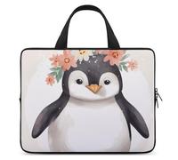 Porter des fleurs Housse pour ordinateur portable ultra fine, légère et imperméable 10", matériau en néoprène durable, sac de protection portable avec dragonne