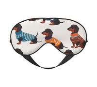 Porter des vêtements Corgi Chiens Imprimé Fonctionnalité Outdoor Voyage Masque pour les Yeux Respirant Camping Méditation Yoga