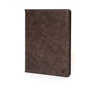 Porter Riley - Étui pour iPad Air 3 (10.5" 2019) en Cuir Véritable. Housse Premium en Cuir véritable avec Socle Rabattable/Coque/Etui avec Fonction de Support (Brun Chocolat)