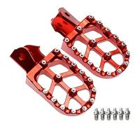 Portes à Pied en Aluminium compatibles avec Les Motos électriques s'adapte à l'équation Legere X S(Red)