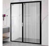 Portes accordéon coulissantes, séparateur de pièce, entretien facile, économie d'espace, acrylique haute transparence, rail ultra bas pour salon, salle d'étude, balcon