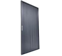 Portes Accordéon Pliantes, Porte De Séparation Coulissante En Aluminium | Avec Serrure e Sécurité, For Chambre À Coucher, Salle De Bain, Cuisine, Bureau(LEFT_90X200CM)