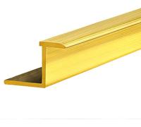 Portes, Bande De Seuil en Laiton avec Procédé Brossé, Vil, Espaces De Sol, Bandes De Couverture Faciles à Nettoyer, Revêtement De Coupe De Carrelage Au Bord du Sol, 15mmx16.5mm