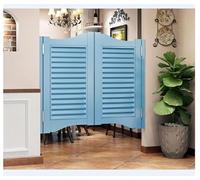 Portes battantes à fermeture automatique de 50,8 cm de largeur, charnières durables à double action, idéales pour l'entrée de pub et le porche, 106,7 x 91,4 cm