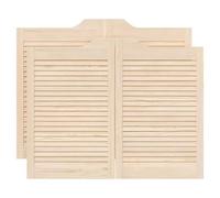 Portes battantes à persiennes 2paires 80x100 cm bois massif Pin