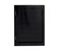 Portes Battantes De Café En Bois, Porte Saloon Western, Cloison Parlour Butler Porte À Fermeture Automatique Avec Charnières(Black,70x80cm/28x31in)