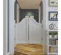 Portes battantes en bois massif avec charnières à fermeture automatique pour café, cuisine et bar