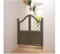 Portes battantes en bois pour cuisine et salle de bain - Style grange occidentale - Porte d'entrée de café 70,1 x 90,9 cm - Idéal pour bar, porche et couloir, modèle A21