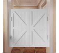 Portes Battantes, Portes De Salon, Porte Battante, Portes De Café Battantes, Décoration Intérieure, Portes De Salon en Bois, Balançoire pour Cuisine, Magasi, C, W80xH70cm(31.49x27.55in)