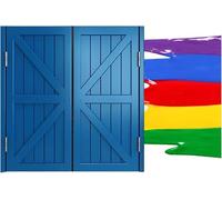 Portes Battantes, Portes De Salon, Porte Battante, Portes De Café Battantes, Décoration Intérieure, Portes De Salon en Bois, Balançoire pour Cuisine, Magasi, C, W70xH80cm(27.55x31.49in)