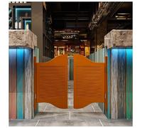Portes battantes rétro pour café - Double porte battante faite à la main - Demi-porte ouverte dans les deux sens pour comptoir de couloir