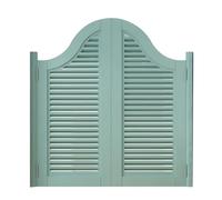 Portes Battantes Saloon à Persiennes en Pin Style Cowboy, avec Charnières pour Escalier, Couloir, Cuisine, Bar (70x90cm(27.6x35.4in))