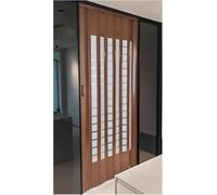 Portes coulissantes de placard - Design pliable en accordéon peu d'espace pour chambres, cuisine, buanderie et séparateurs de salle de bain