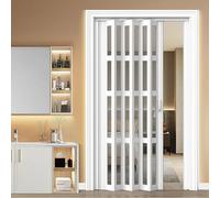 Portes coulissantes en accordéon, portes intérieures pliantes en aluminium avec serrure et t joint magnétique pour cuisine, salle de bain, couloirs