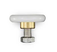 Portes coulissantes pour douches Rouleaux à roulet Lot de 2 roulettes rechange for porte douche, 20-27 mm(25mm)