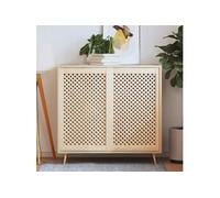 vidaXL Portes d'armoires en treillis 2 pièces 59,5x99 cm bois de pin massif
