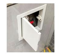 Portes d'accès à pousser for ouvrir les cloisons sèches, panneau d'accès encastré for trous muraux for câbles de plomberie, vannes, porte d'accès murale(White,19.7x19.7in/50x50cm)