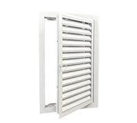 Portes d'accès en aluminium avec évent - Panneau d'accès plomberie cloison sèche porte service électrique porte d'accès barbecue mural cuisine trappe d'inspection plaques de plâtre(12x12in/30x30cm)