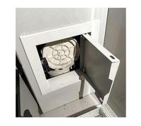 Portes d'accès murales de plomberie for câbles de câblage de plafond de cloison sèche, alarme chauffage, loquet à pousser for ouvrir panneau porte d'arbre service(14x34in)