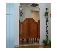 Portes de café battantes en bois de qualité supérieure pour décoration d'intérieur, couloir et cuisine, fermeture automatique avec charnières incluses. Dimensions : 75 x 90 cm (l x H) - Solution