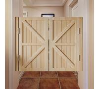 Portes de café battantes en bois massif, charnières à fermeture automatique pour restaurants et cuisines, design chauve-souris à double action