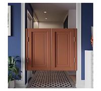 Portes de café battantes, portes demi-taille à fermeture automatique bidirectionnelle pour entrée intérieure de restaurant, balcon ou ferme