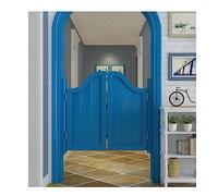 Portes de café battantes rustiques 75 x 90 cm - Style cowboy avec charnières et fermeture automatique - Idéal pour la maison, la cuisine, le salon, le bar, le couloir, l'allée - Couleur foncée