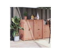 Portes de cuisine d extérieur 2 pcs bois massif douglas