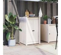 Portes de cuisine d extérieur blanc 50x9x82 cm bois pin massif Blanc G