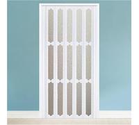 Portes de Placard Pliantes avec Fermeture magnétique, kit de Porte de Douche en Acrylique dépoli pour Plus d'intimité, Personnalisable (L x H 32 x 80 po (81 x 203 cm))