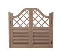 Portes de salon avec charnières - Demi-portes intérieures en bois - Fermeture automatique - Balançoire 2 voies pour cuisine, escaliers, salle de bain, bar - 120 x 90 cm