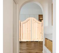 Portes de salon battantes en bois massif de 81,3 à 121,9 cm de large, portes de bar ouvertes bidirectionnelles, hauteur de 91,4 cm, parfaites pour la cuisine, le comptoir de magasin, l'entrée du