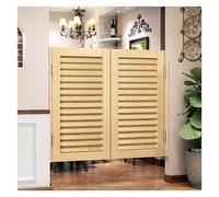Portes de salon battantes en bois massif - Fermeture automatique - Double demi-porte pour bar, porche, entrée, comptoir - Différentes largeurs disponibles