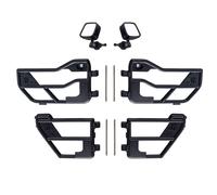 Portes De Tube En Plastique De Voiture T¿¿L¿¿Command¿¿E Et R¿¿Troviseur Pour Voiture Sur T¿¿L¿¿Command¿¿E 1:10 Axial Scx10 90046 Pour Coque De Carrosserie Dure Wrangler