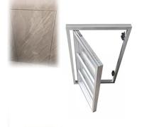 Portes d'inspection invisibles, panneaux d'accès cachés, portes d'inspection encastrées avec boutons magnétiques, trappes d'accès à cadre en aluminium renforcé(700x800mm)