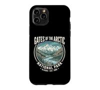 Portes du Parc National de l'Arctique Alaska Snowy Mountain Art Coque pour iPhone 11 Pro