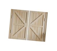 Portes intérieures fendues, porte séparation en bois, cloison cowboy à fermeture automatique, for la maison, bar, restaurant,escaliers,couloir(Style 1,90x70cm)