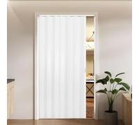 Portes intérieures pliables en PVC - Porte de séparation insonorisée pour cuisine, buanderie ou cellier - Garde l'air chaud et froid à l'extérieur - 146 × 178 cm