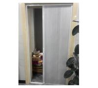 Portes intérieures pliantes sans perçage, invisible en accordéon nid d'abeille, économiseur d'espace, séparateur de pièce coulissant pour cuisine et salle de bain
