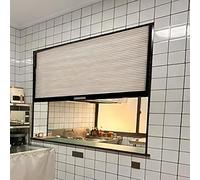 Portes Pliantes, kit de fenêtre coulissante Pliante en Aluminium pour vitrines, Porte accordéon rétractable avec moustiquaire Non tissée, Conception à Montage affleurant pour Cuisine (150 x