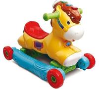Porteur a Bascule P'tit Galop, Mon Poney Basculo 2en1 - VTECH BABY - Parlant et Lumineux - Multicolore